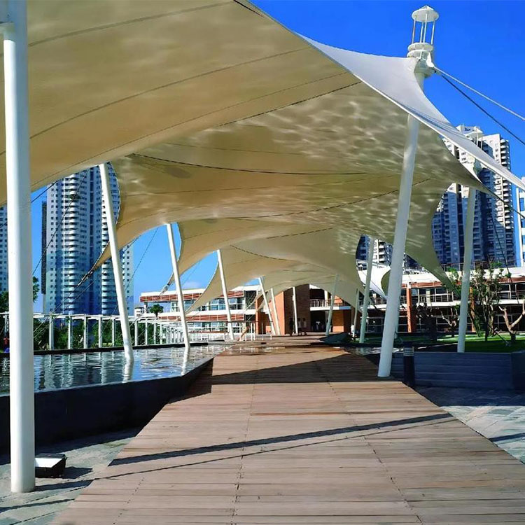 绥芬河市膜结构景观棚