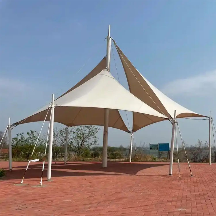 绥芬河市膜结构景观棚