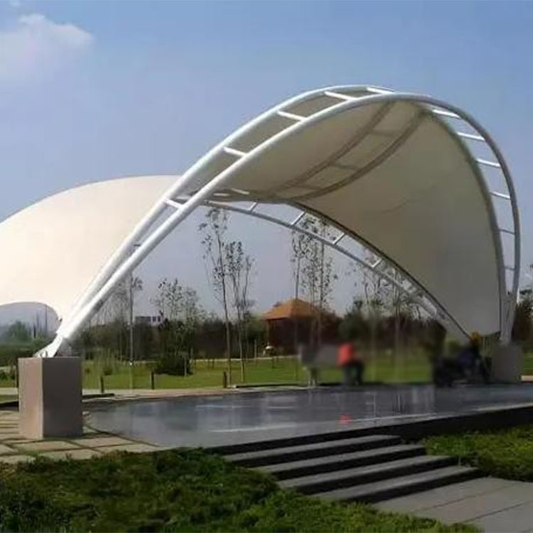 绥芬河市膜结构景观棚