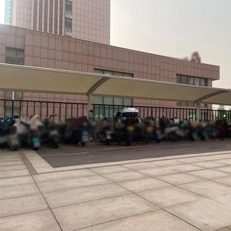 绥芬河市膜结构电动车棚